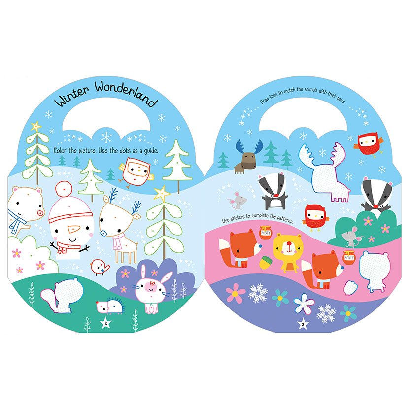 Make Believe Ideas My Snowflake Purse