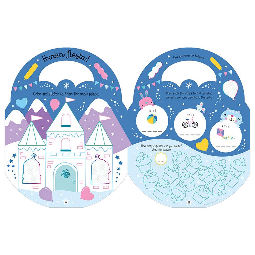 Make Believe Ideas My Snowflake Purse