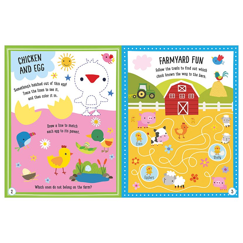 Make Believe Ideas Little Chicks Sticker Activity Fun Book