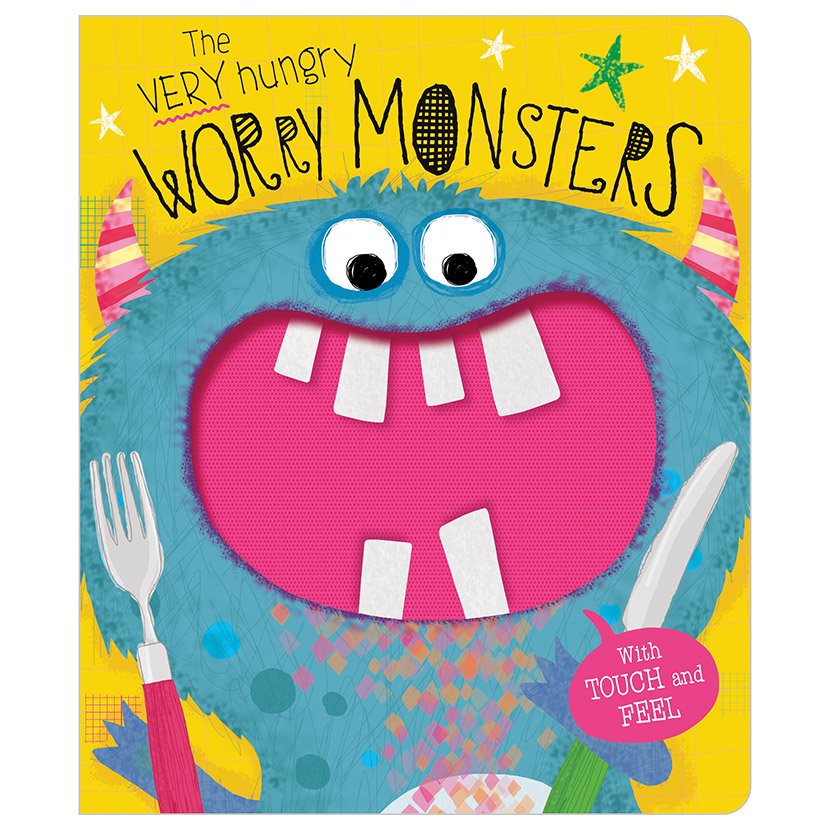 Make Believe Ideas The Very Hungry Worry Monsters Touch & Feel