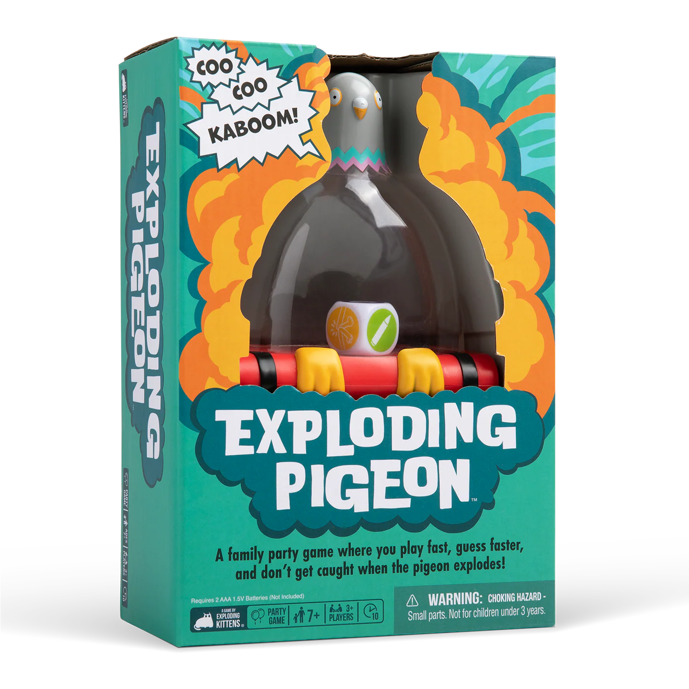A Game By Exploding Kittens Exploding Pigeons