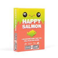A Game By Exploding Kittens Happy Salmon Grab & Go Game