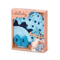 LullaBaby Blue Pj's & Hat Outfit