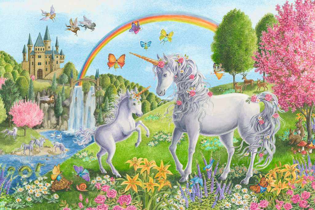 Ravensburger Prancing Unicorns 24 Piece Floor Puzzle