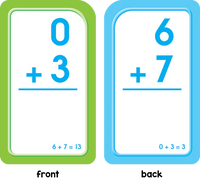 School Zone Addition Flashcards
