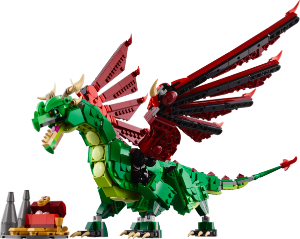 Lego Minecraft Medieval Dragon 31161
