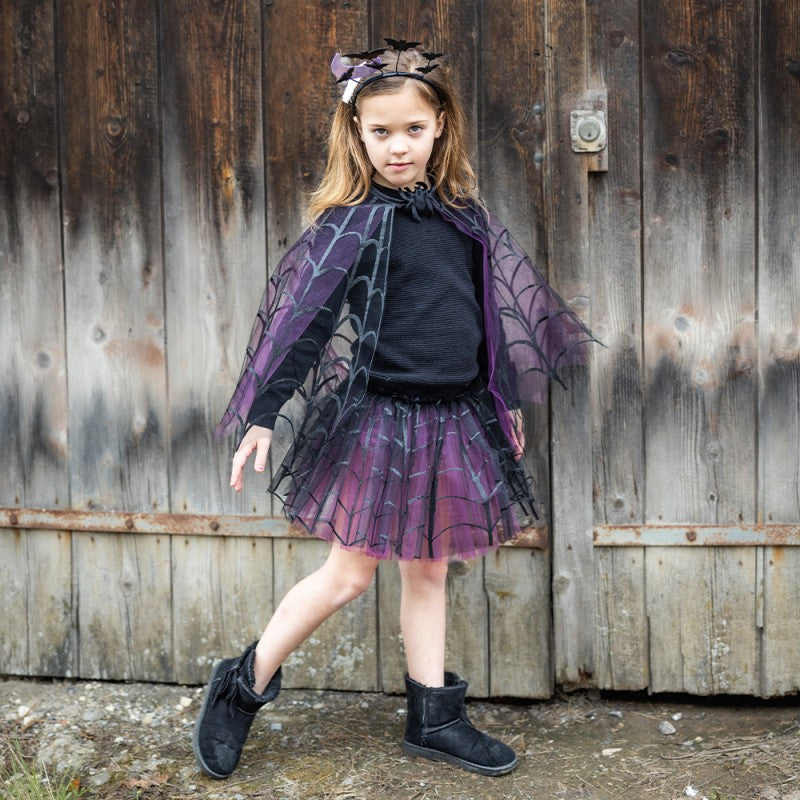 Great Pretenders Spider Witch Tutu & Cape Size 5-6