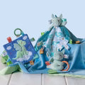 Mary Meyer Drax Dragon Taggies Character Blanket - 13"