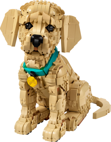 LEGO Icons Golden Retriever Puppy 11384