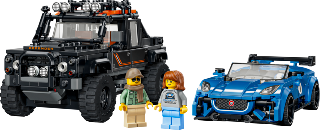 Lego Speed Champions Jaguar Project & Land Rover Defender 77264