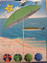 Tilt Pole Beach Umbrella 71"