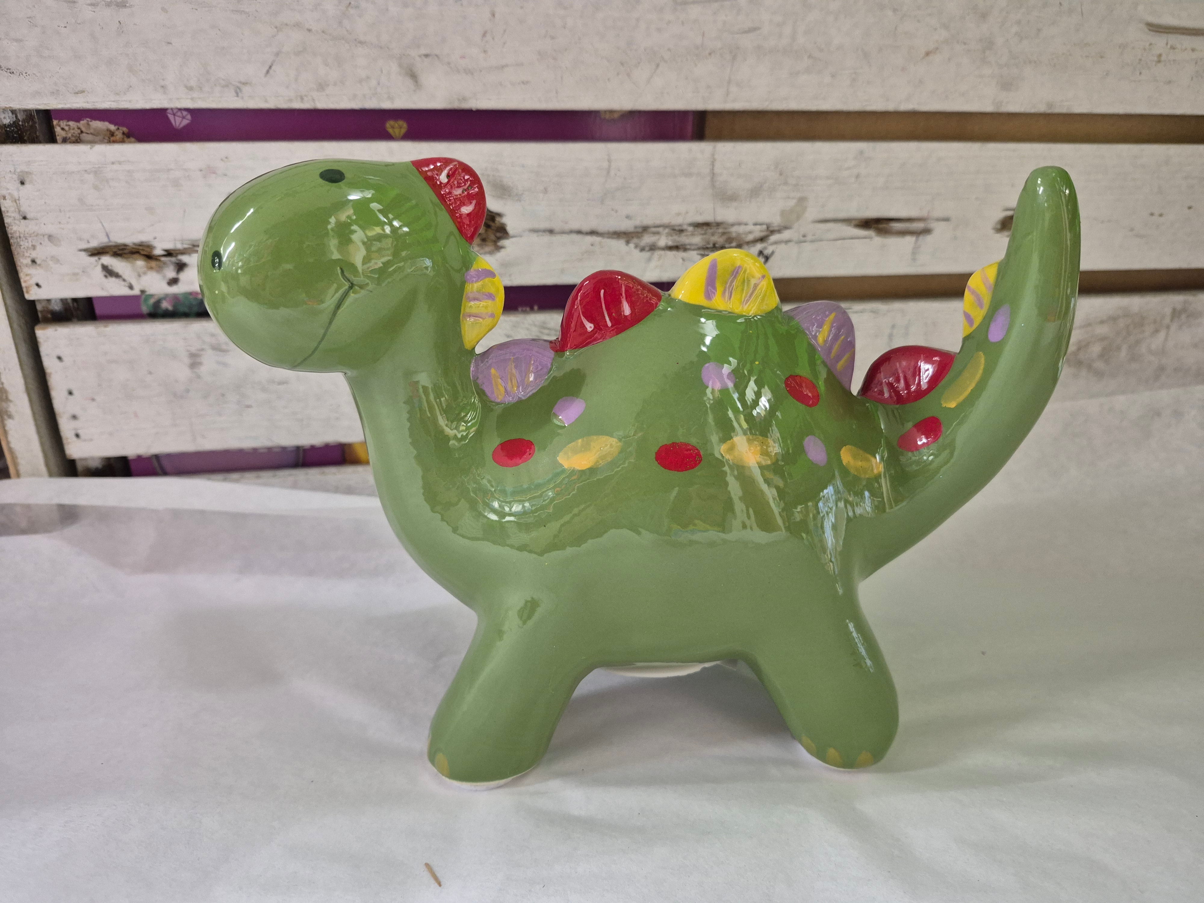 Green Dinosaur Money Bank