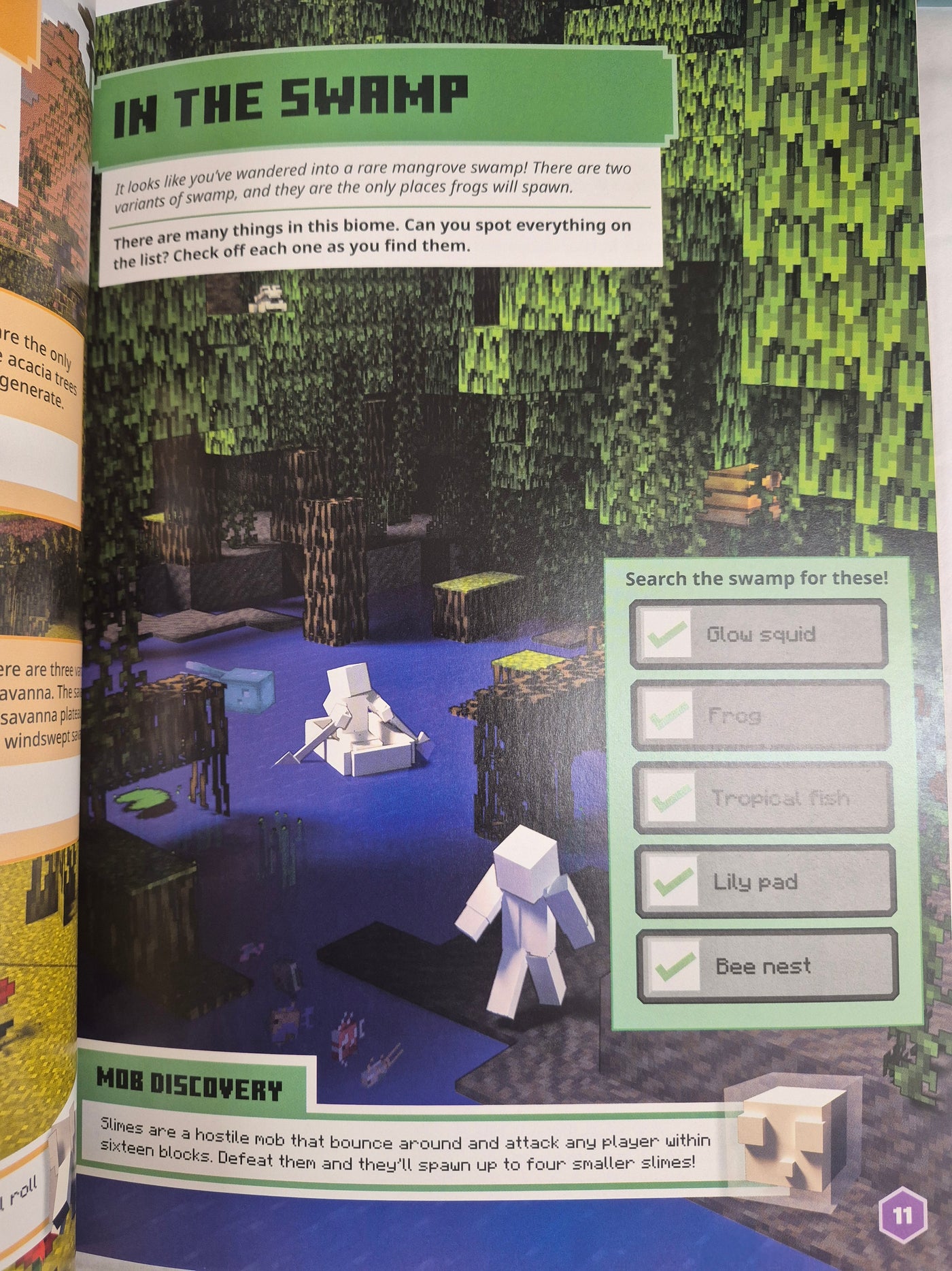 Minecraft Biome Adventures Sticker Book