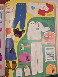 Usborne Puppies & Kittens - Sticker Dolly Dressing