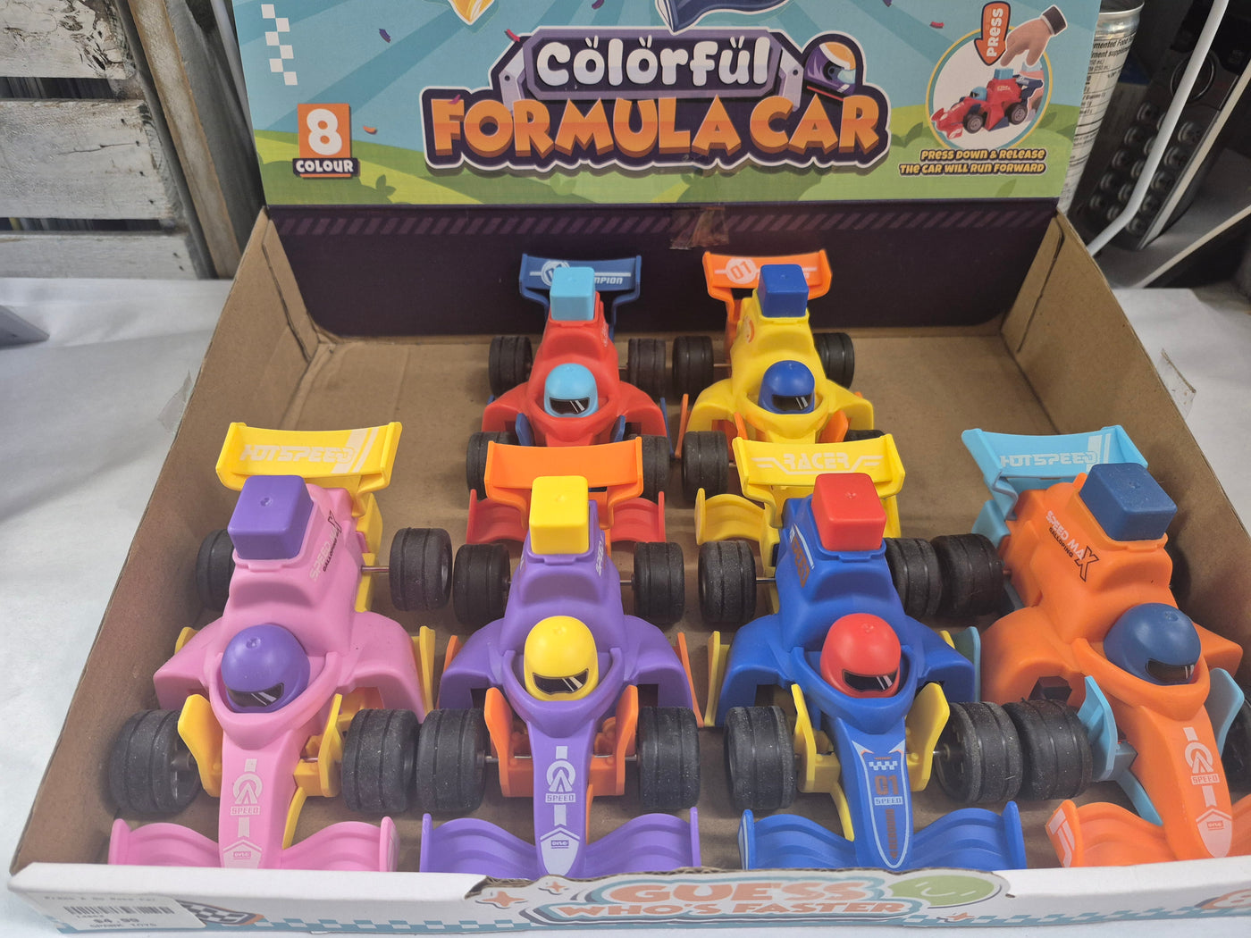 Press & Go Race Car