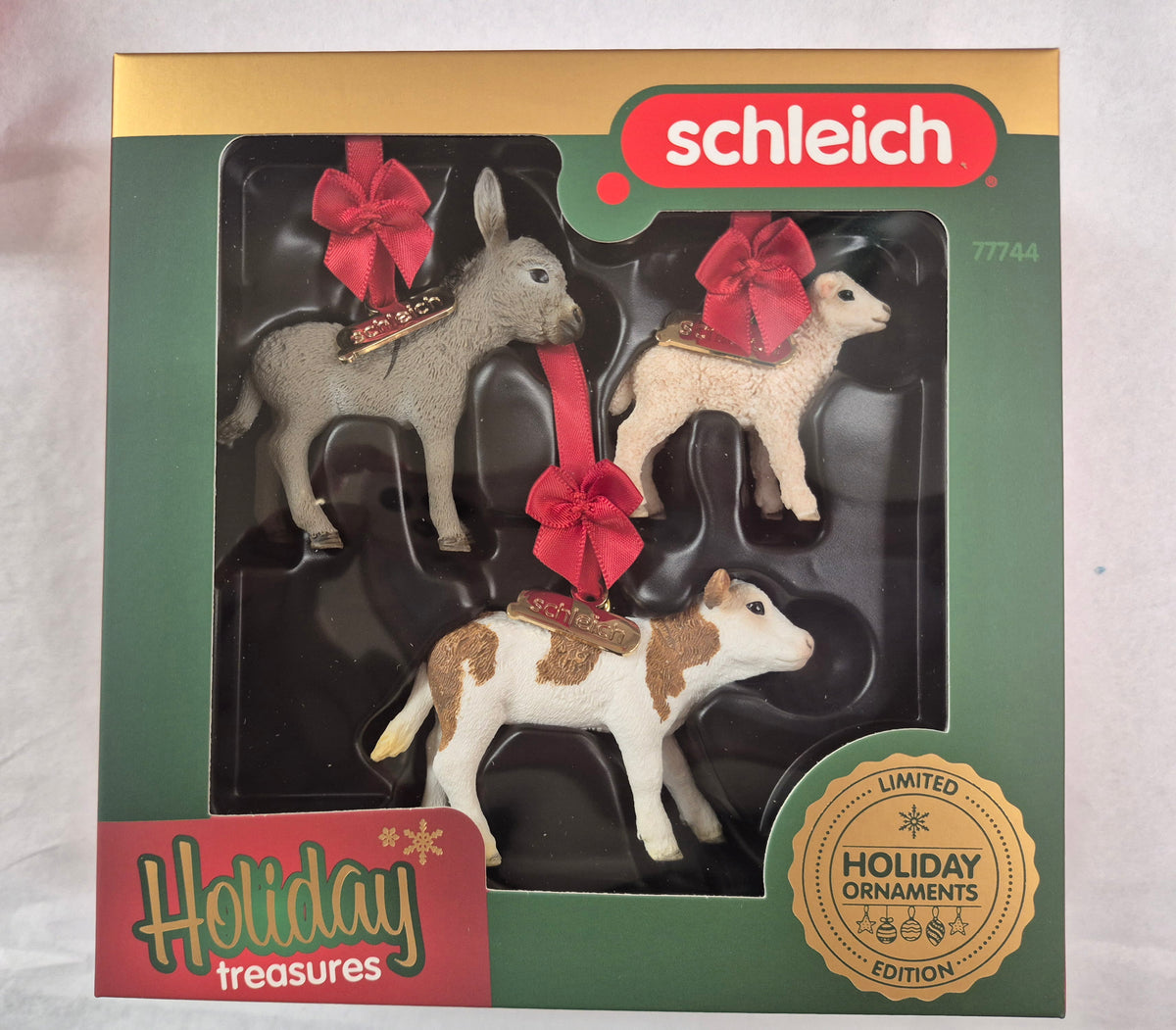 Schleich Festive Farm Friends Ornaments 77744