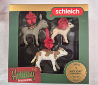 Schleich Festive Farm Friends Ornaments 77744