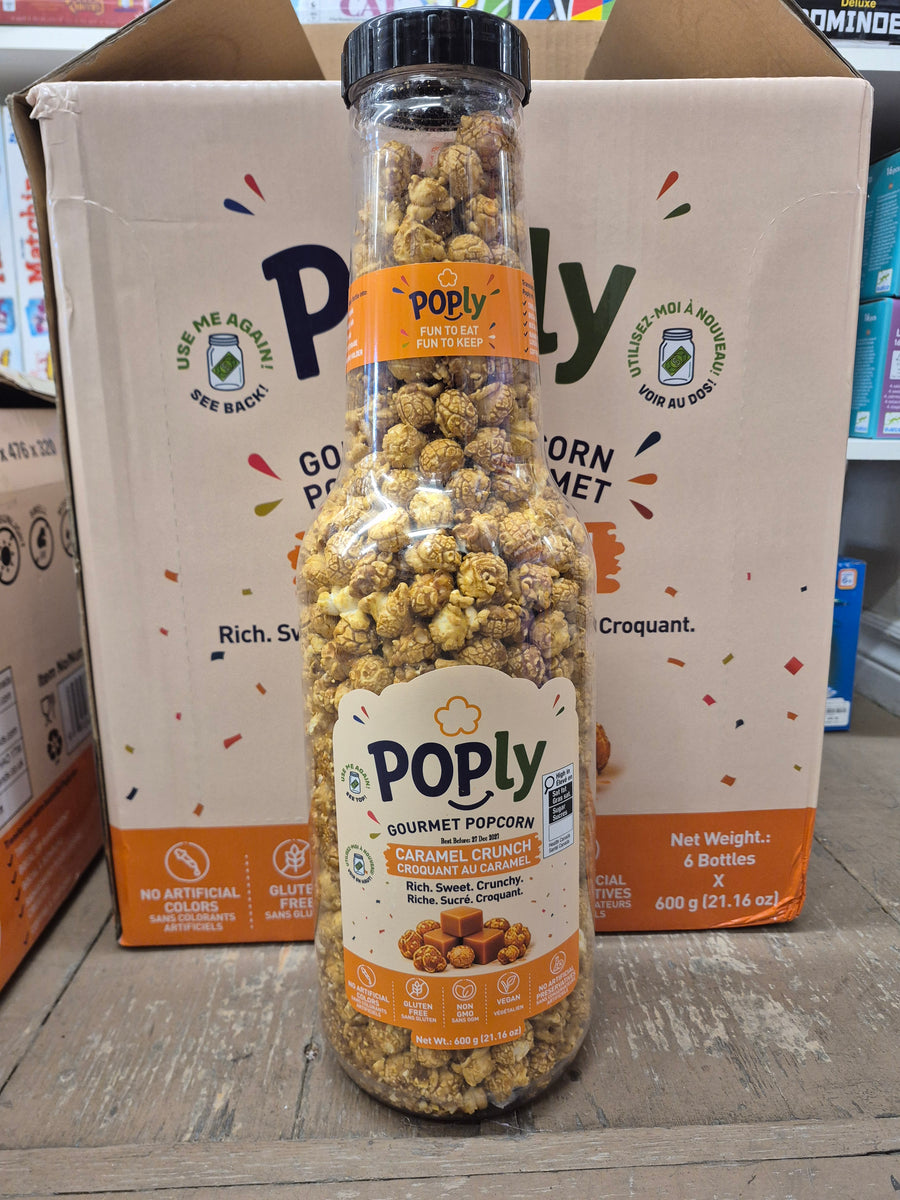 Poply Caramel Popcorn 600g