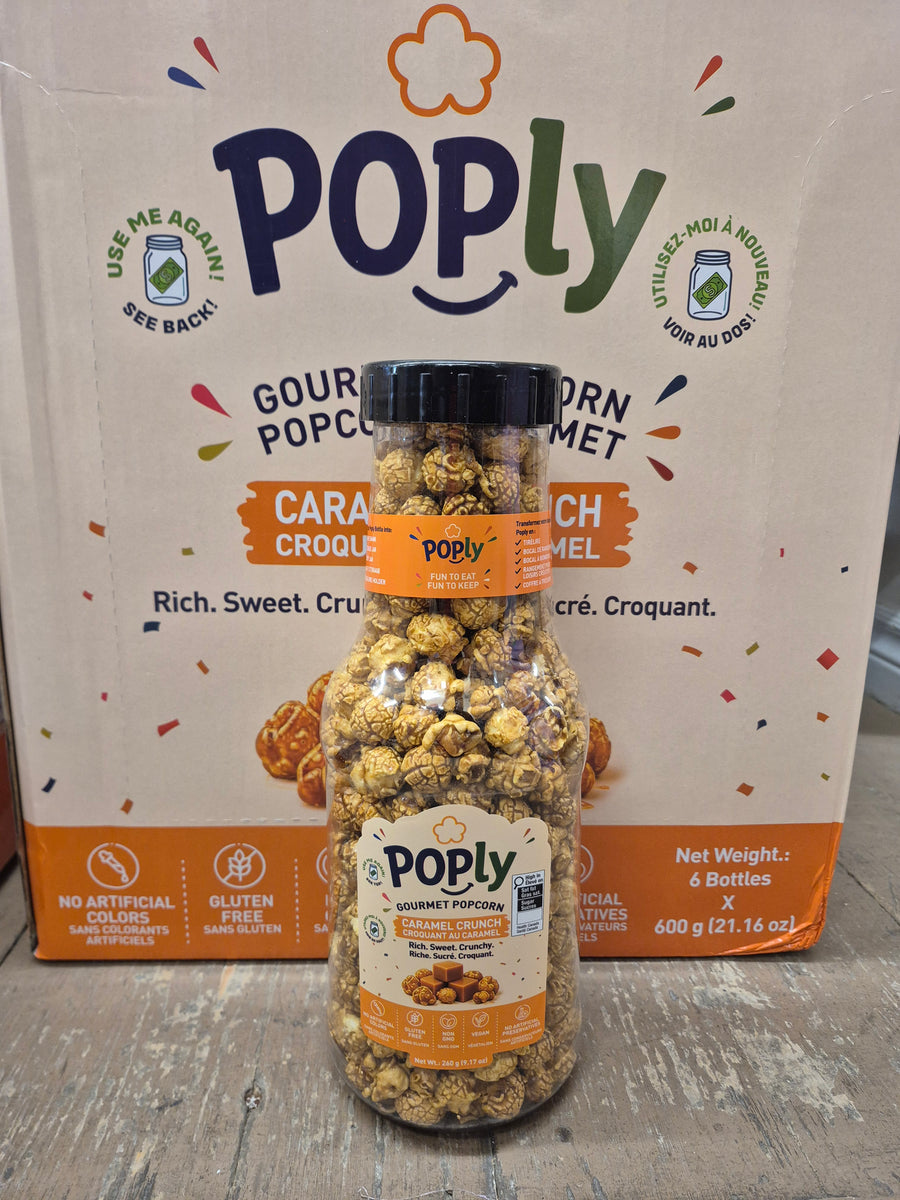 Poply Caramel Popcorn 260g