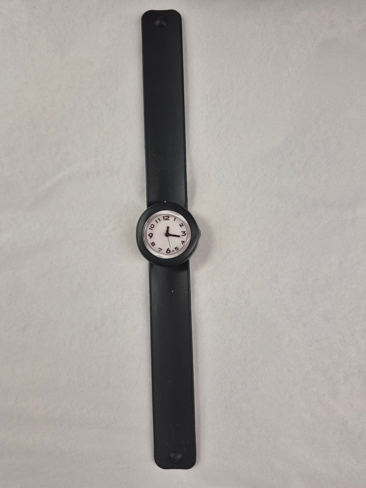 Black Thin Black Slap On Watch