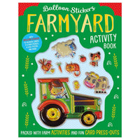 Make Believe Ideas Farmyard Balloon Stickers Activity Book