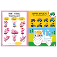 Make Believe Ideas Farmyard Balloon Stickers Activity Book