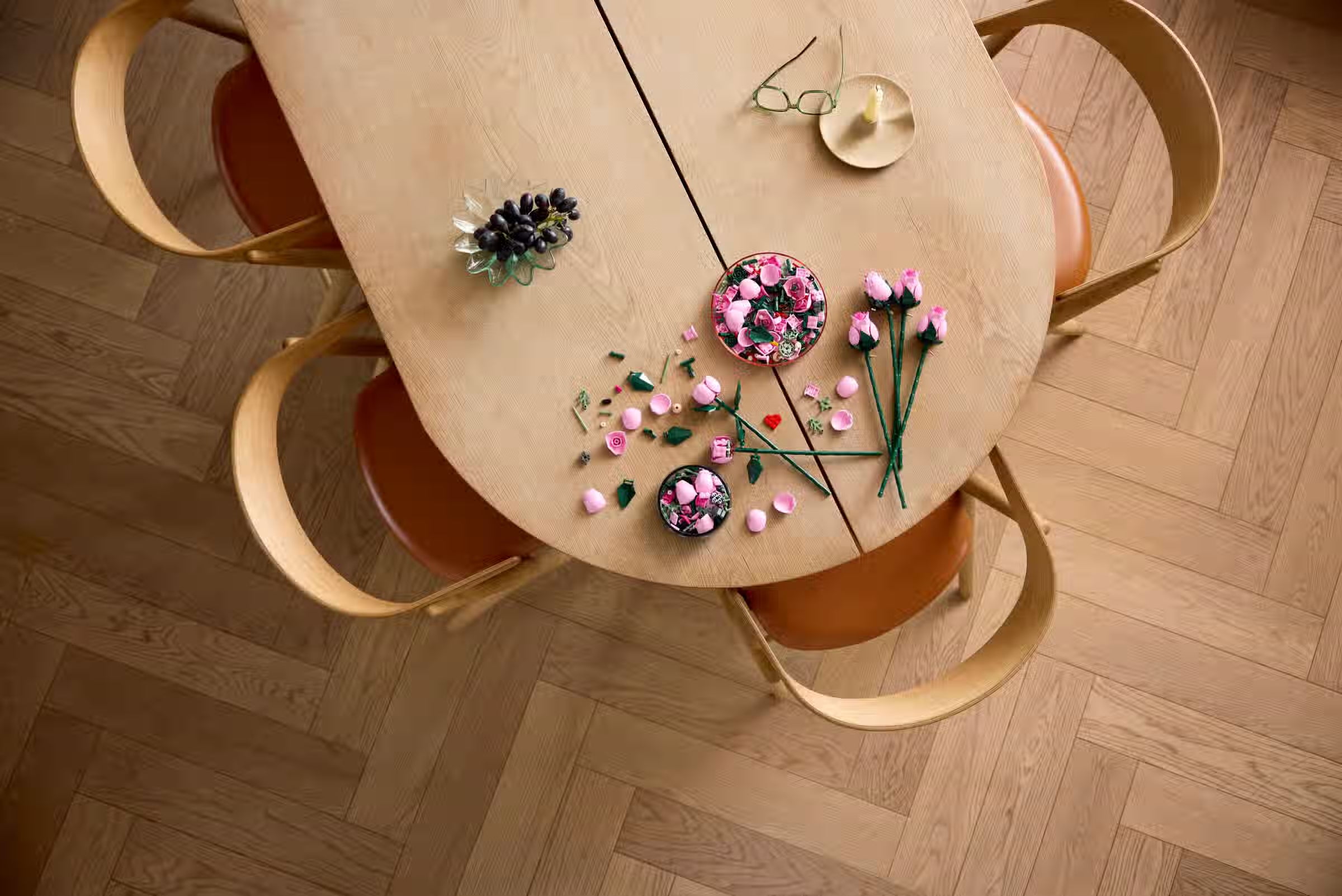 LEGO Botanicals Bouquet of Pink Roses 10374