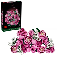 LEGO Botanicals Bouquet of Pink Roses 10374