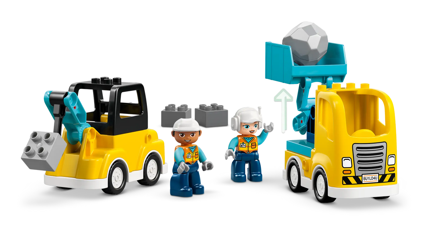 Lego Duplo 3 in 1 Construction Vehicles 10475