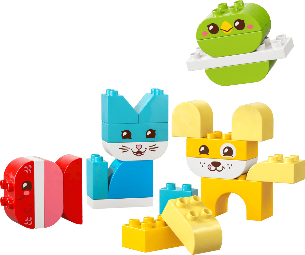 3 in 1 Creative Cute Pets - Lego Duplo 10477  - 18mths