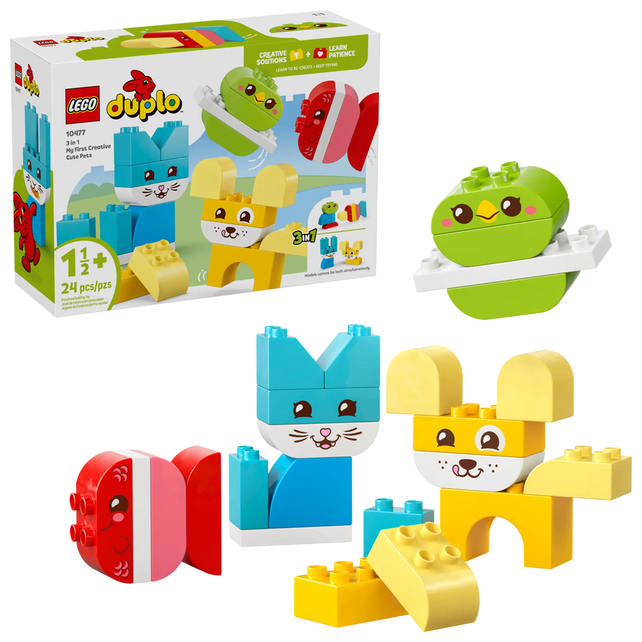 Lego Duplo 3 In 1 Creative Cute Pets 10477