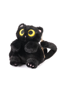Great Pretenders Black Cutie Mini Kitty Backpack