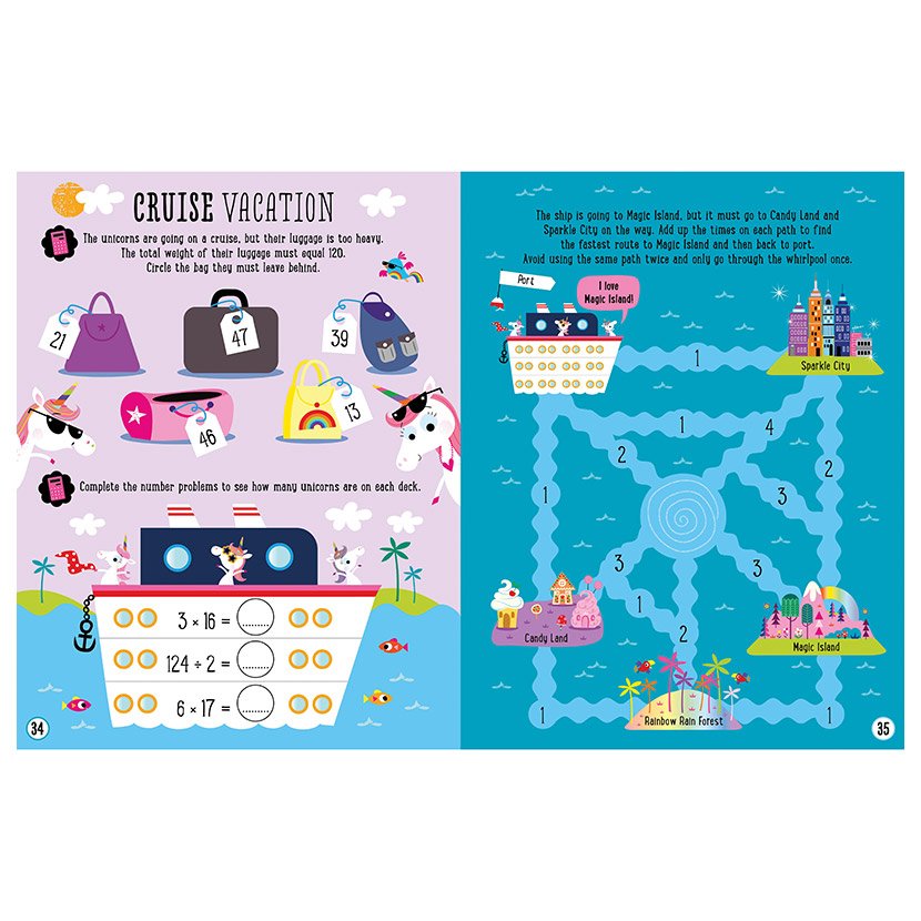 Make Believe Ideas Unicorn Math Missions