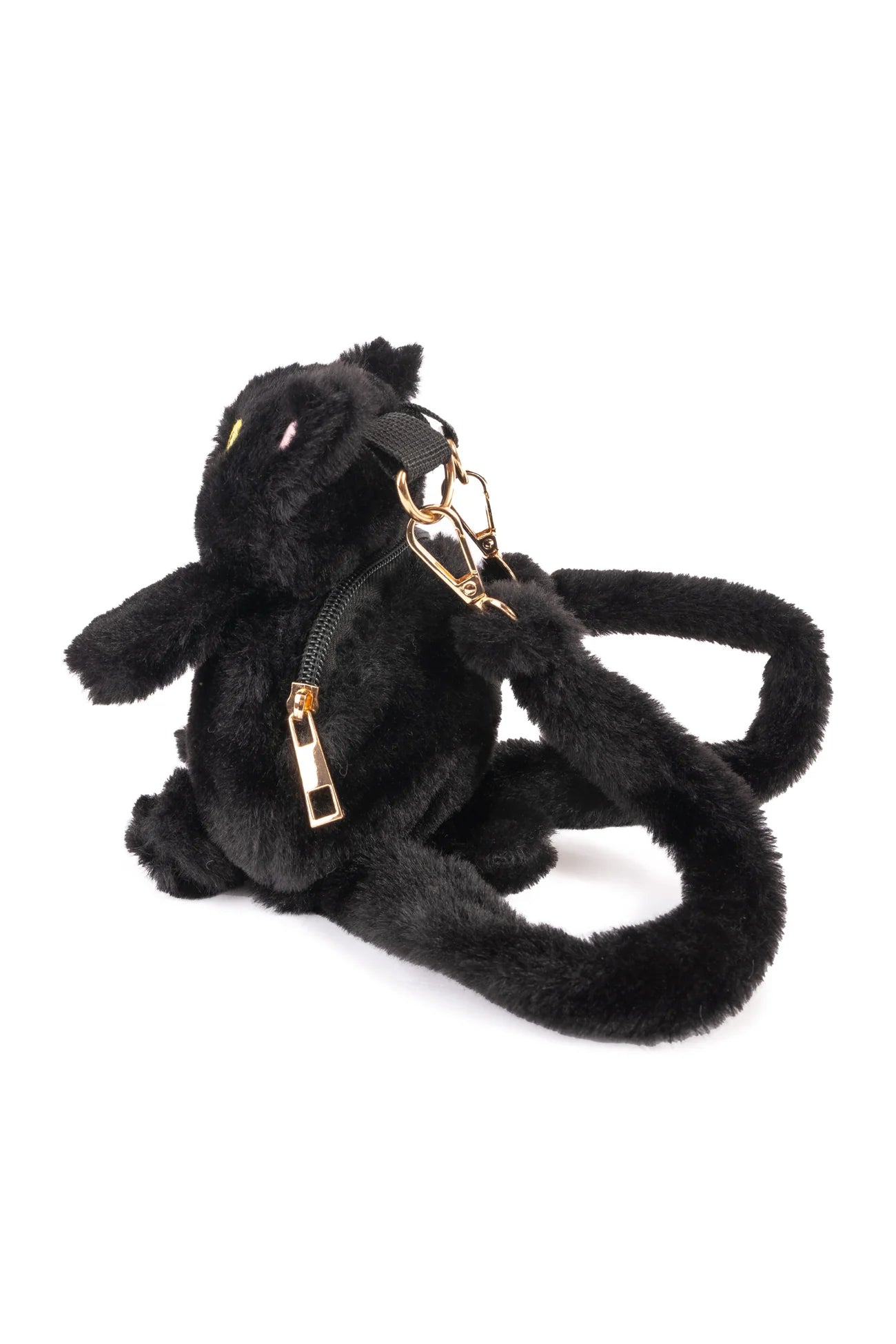 Great Pretenders Black Cutie Mini Kitty Backpack