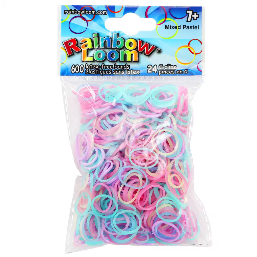 Rainbow Loom Pastel Bands