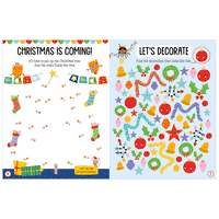 Make Believe Ideas Christmas Activity Book with Felt Stickers