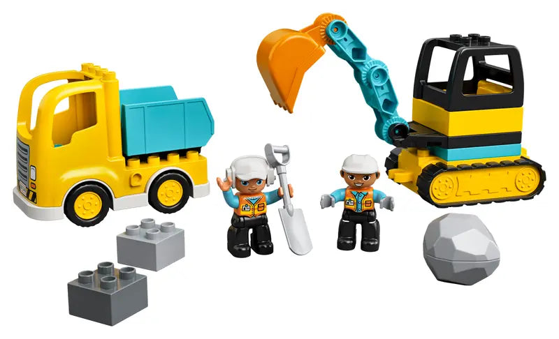 LEGO Duplo Truck & Tracked Excavator 10931
