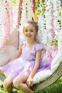 Great Pretenders Flutter Butterfly Skirt, Wings, & Wand, Purple Size 4-6