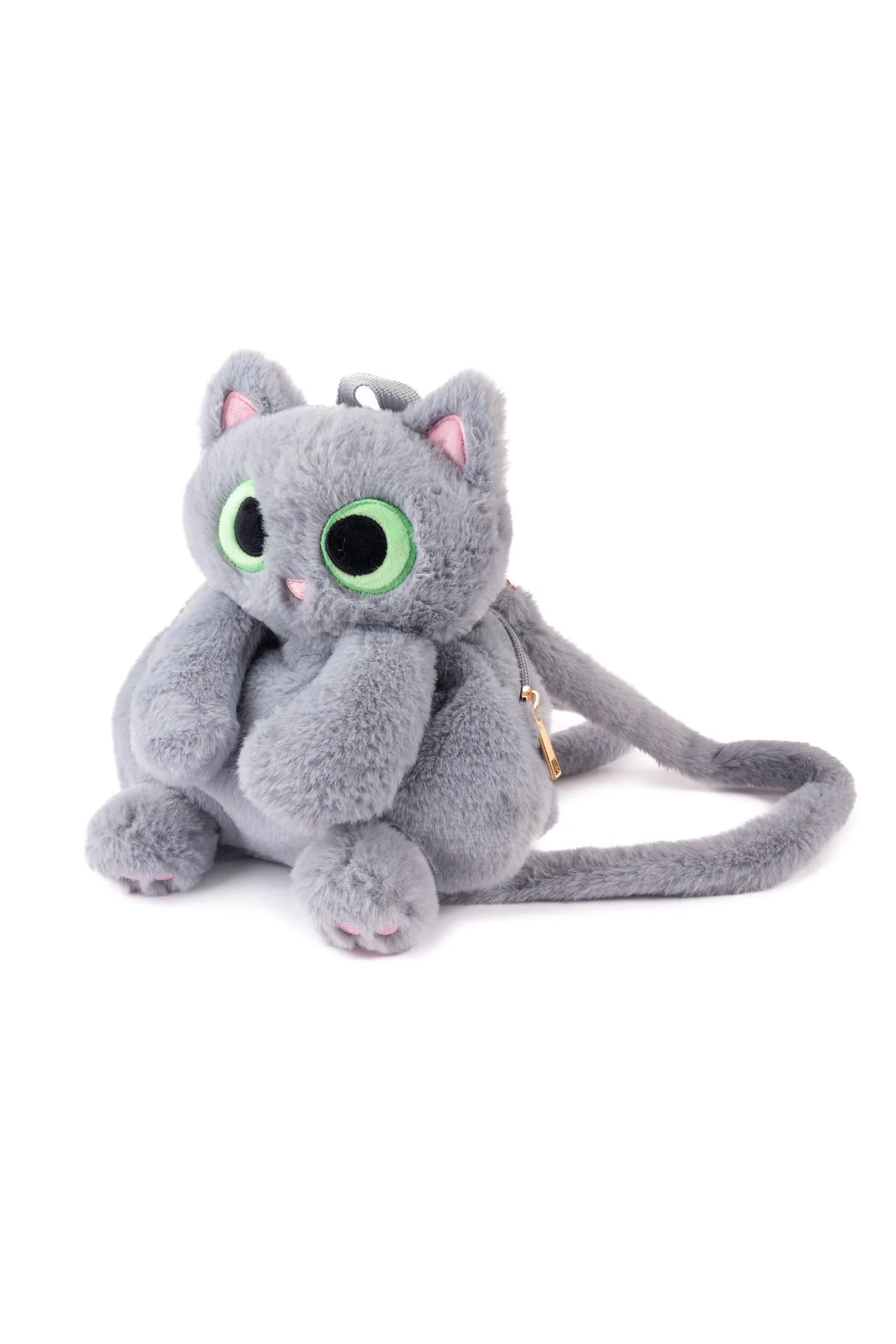 Great Pretenders Grey Cutie Kitty Backpack