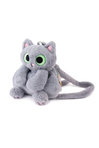 Great Pretenders Grey Cutie Kitty Backpack