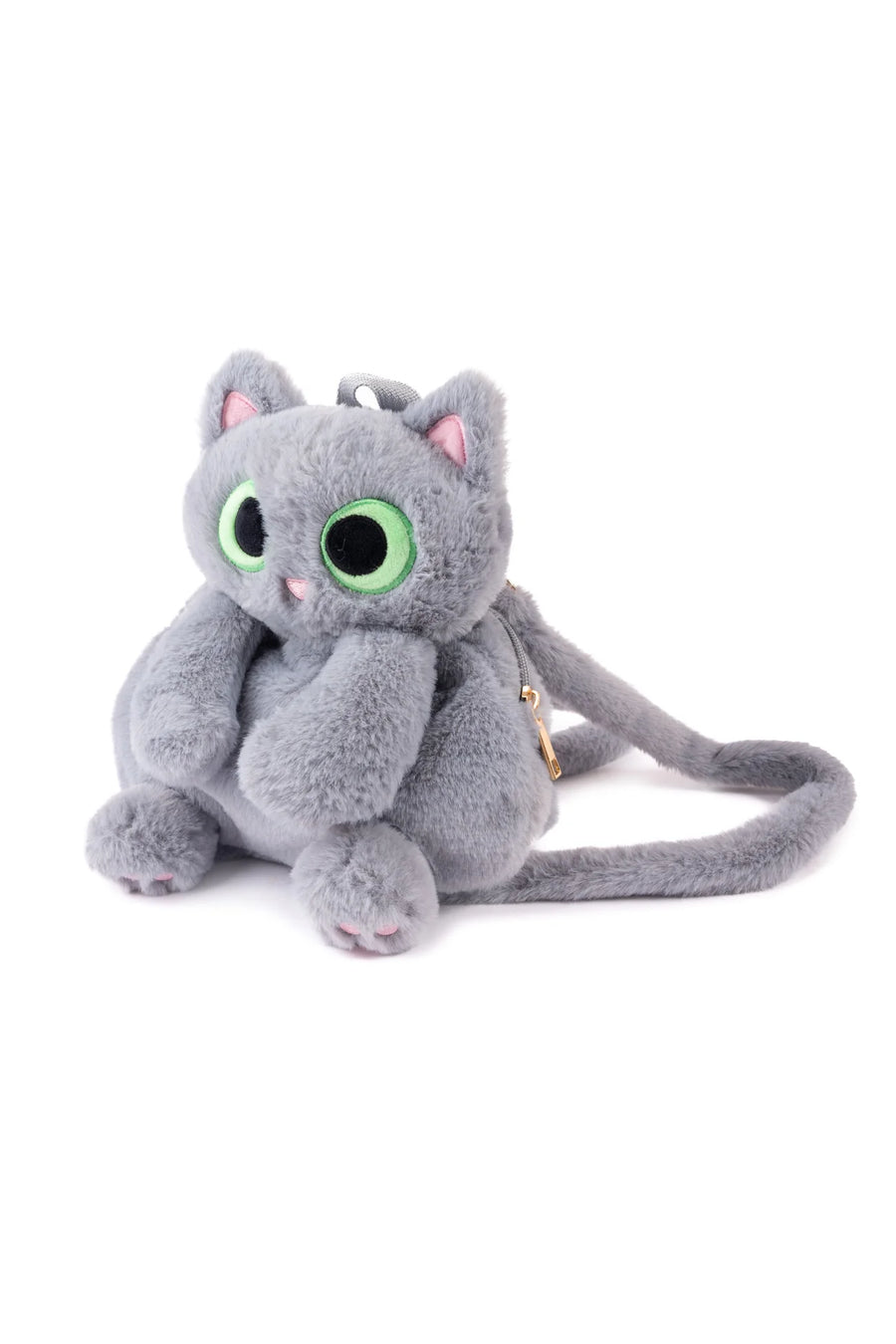 Great Pretenders Grey Cutie Kitty Backpack