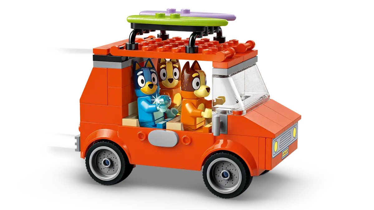Lego Bluey Bluey's Beach & Family Car Trip 11202