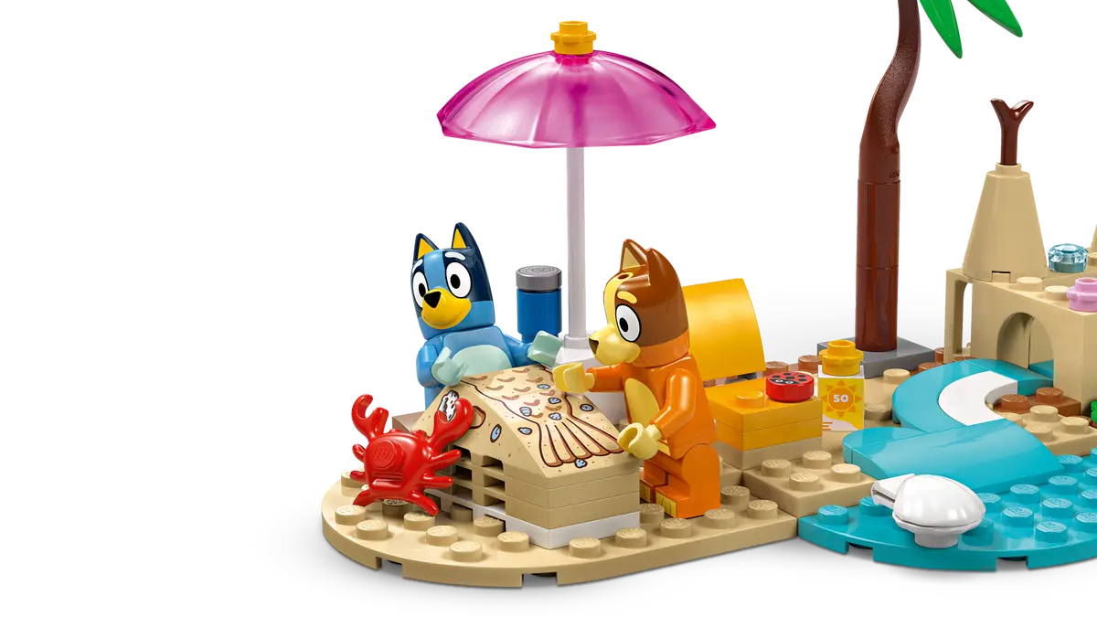 Lego Bluey Bluey's Beach & Family Car Trip 11202