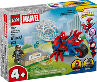 Lego Spidey Spidey On His Motorcycle Vs Rhino 11206