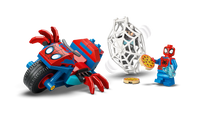 Lego Spidey Spidey On His Motorcycle Vs Rhino 11206