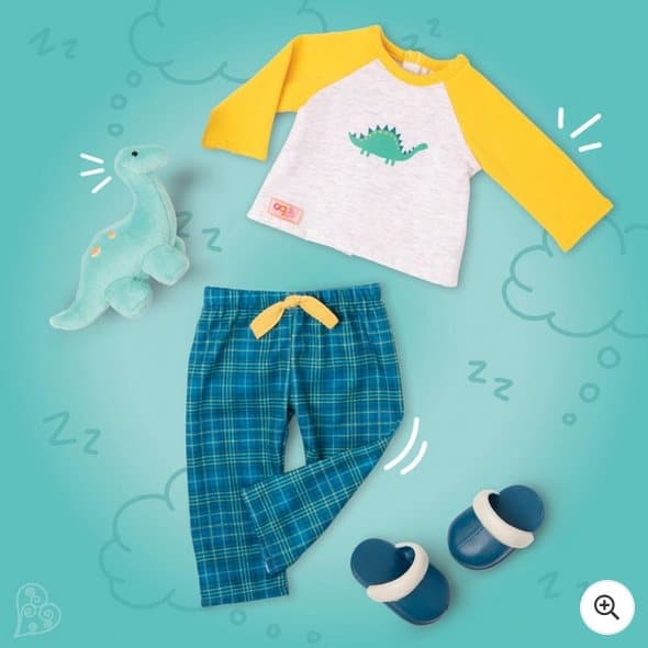 Our Generation Dino Snores Deluxe Outfit