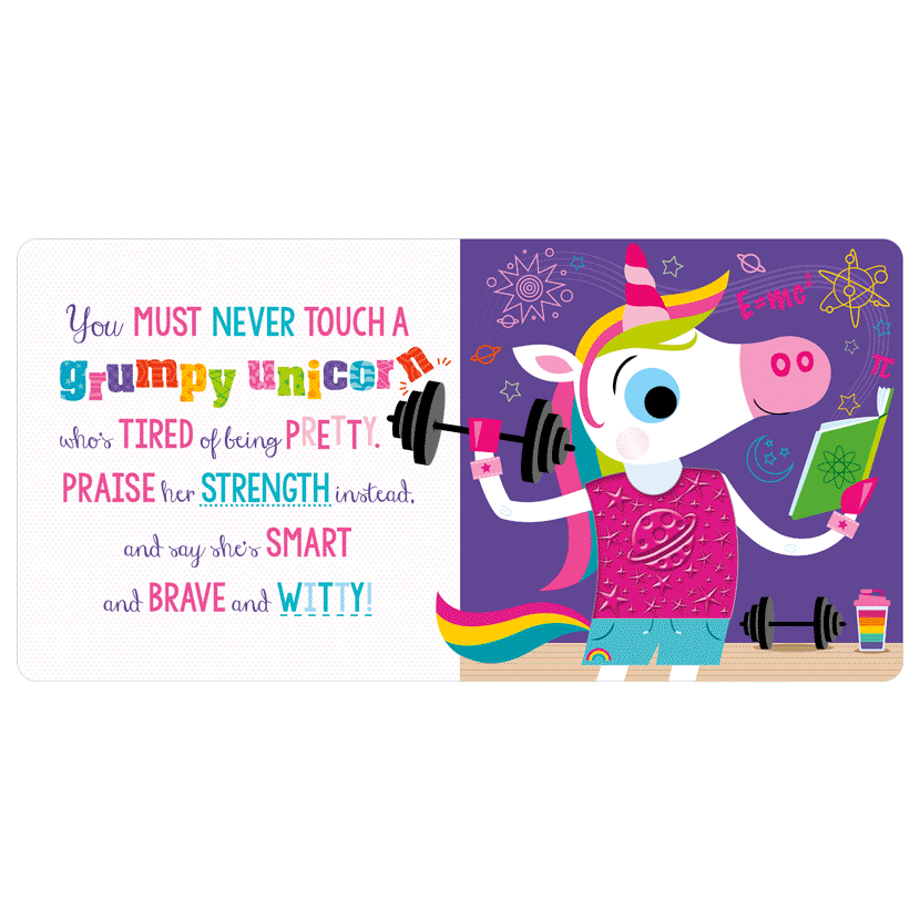 Make Believe Ideas Never Touch A Grumpy Unicorn