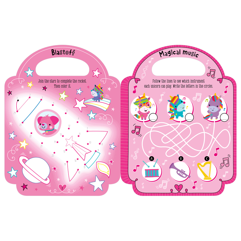 Make Believe Ideas My Pretty Pink Activity Book