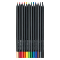 Faber-Castell Black Edition Colour Pencils 12 Pack