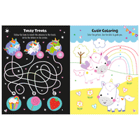 Make Believe Ideas Glow In The Dark Unicorn Activity Book